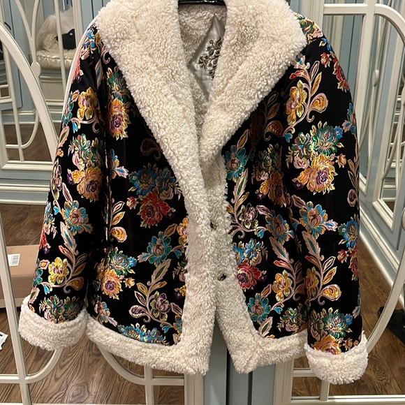 Johnny Was Jackets & Blazers - Johnny Was Sofie Jacquard coat jacket small